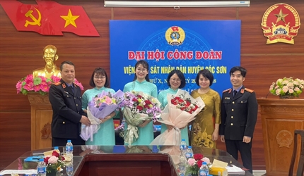 Viện KSND các huyện Sóc Sơn và Thanh Oai tổ chức Đại hội công đoàn lần...